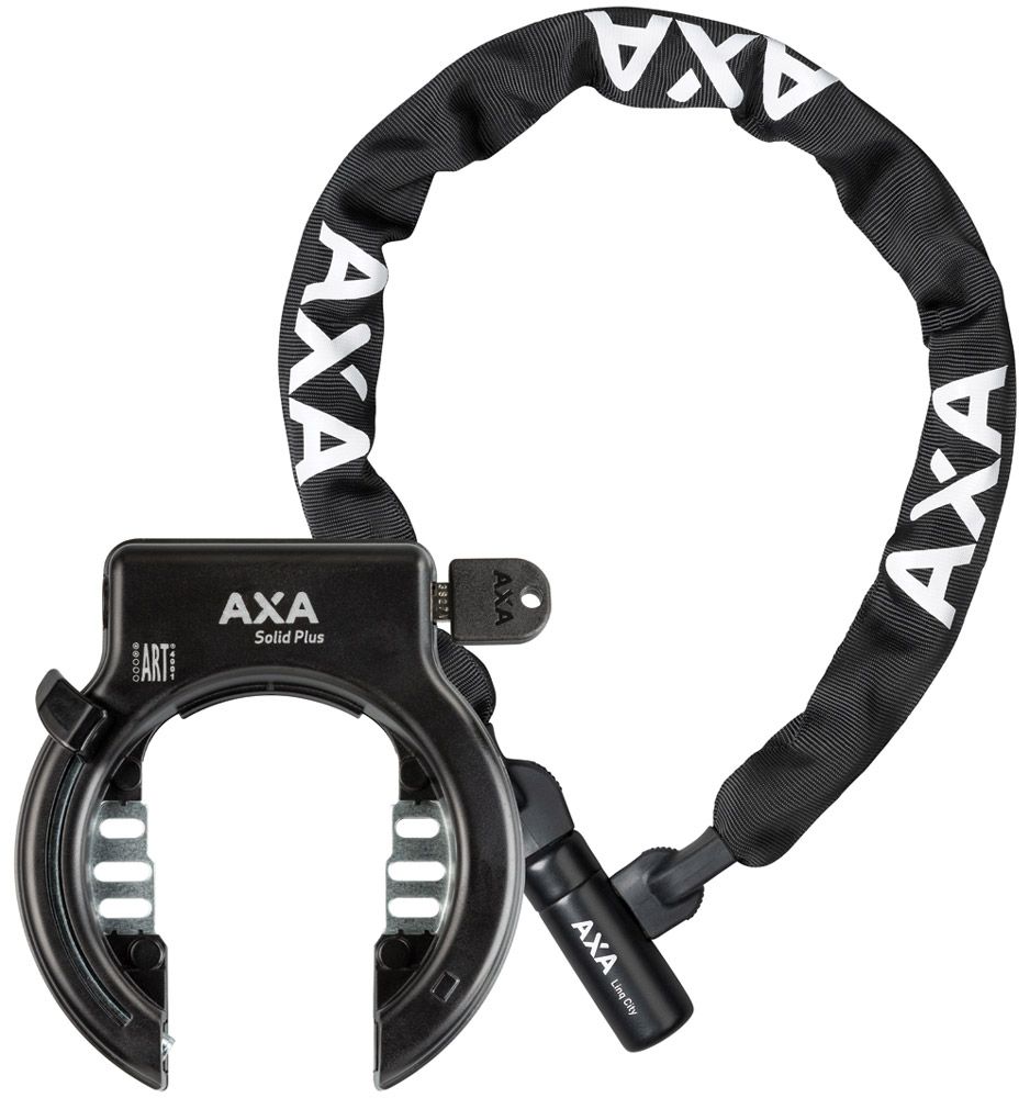 Axa Solid Plus Retractable + Linq City gleichschließend kaufen | Bike-Discount