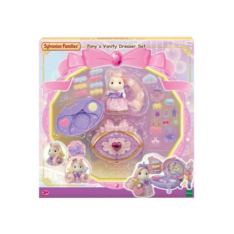 5704 La coiffeuse de la fille poney Sylvanian