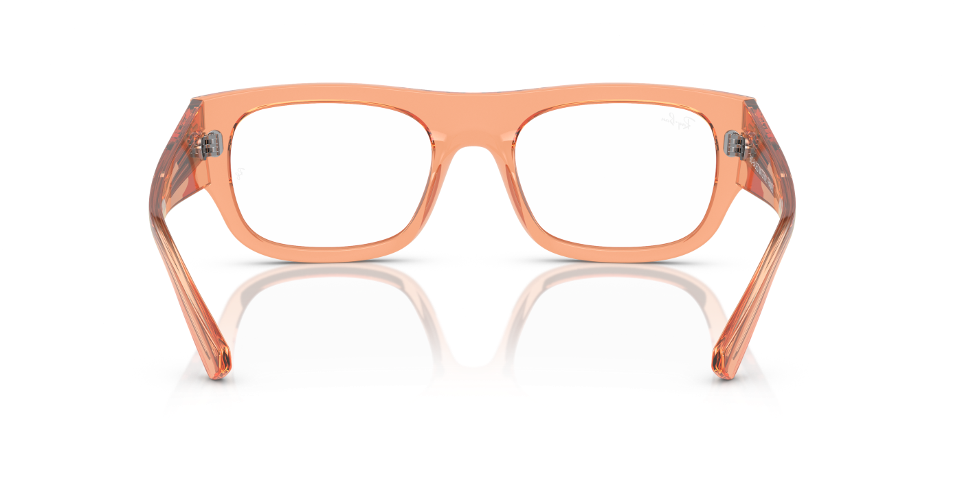 KRISTIN OPTICS BIO-BASED - Transparent Portocaliu Lucios