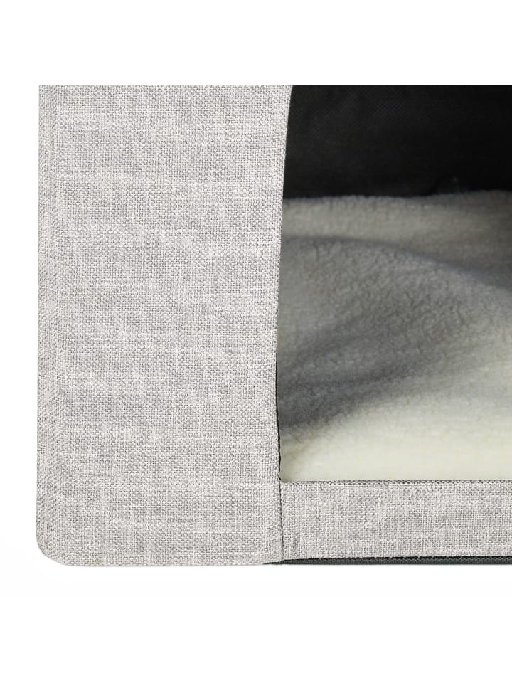 relaxdays Katzenhöhle in Beige - (B)37 x (H)38,5 x (T)37 cm günstig kaufen onesize