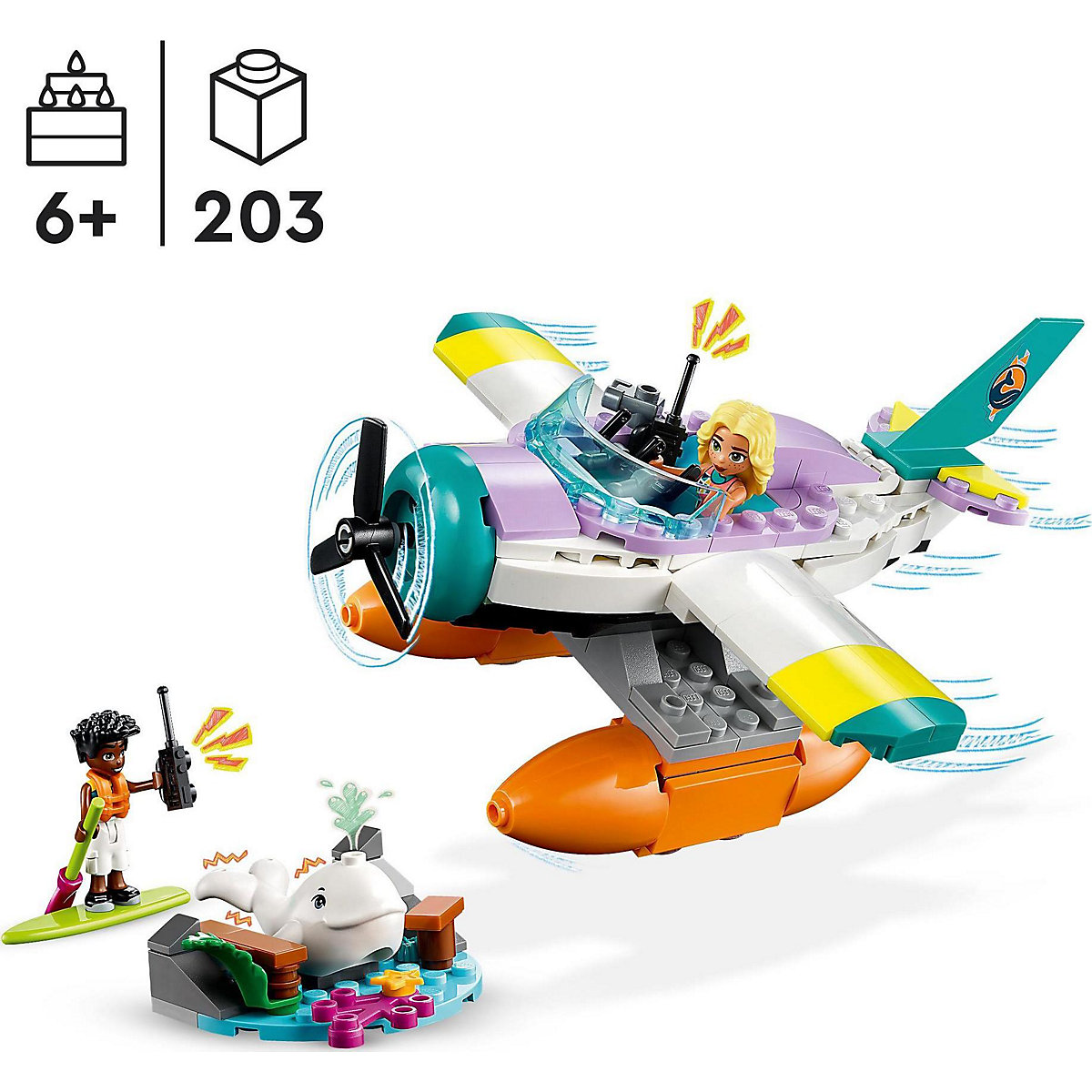 LEGO® Friends 41752 Seerettungsflugzeug