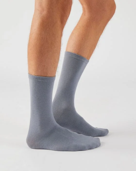 Lot de 2 paires de mi-chaussettes avec cachemire