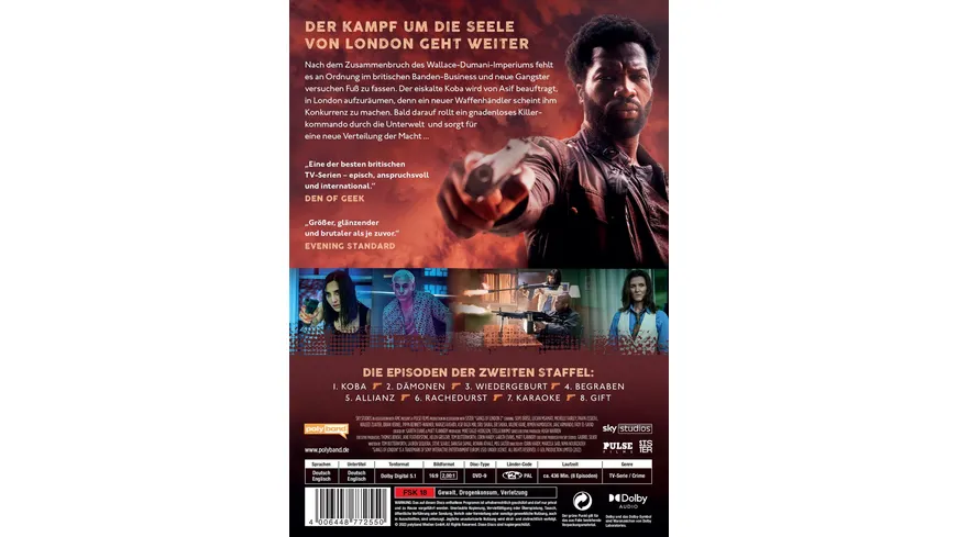 Gangs of London - Staffel 2  [3 DVDs]