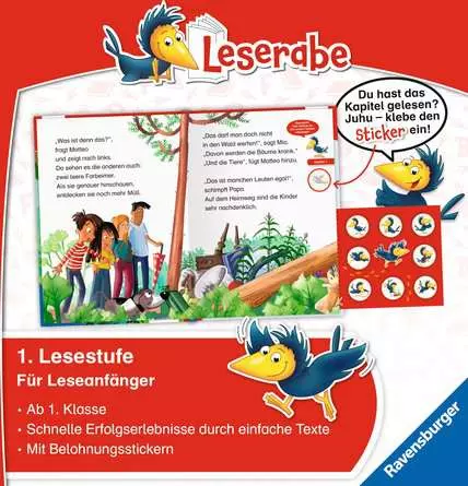 Leserabe - 1. Lesestufe: Rettung für den Klassen-Wald