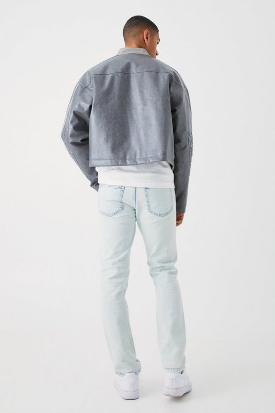 Jeans mit geradem Bein