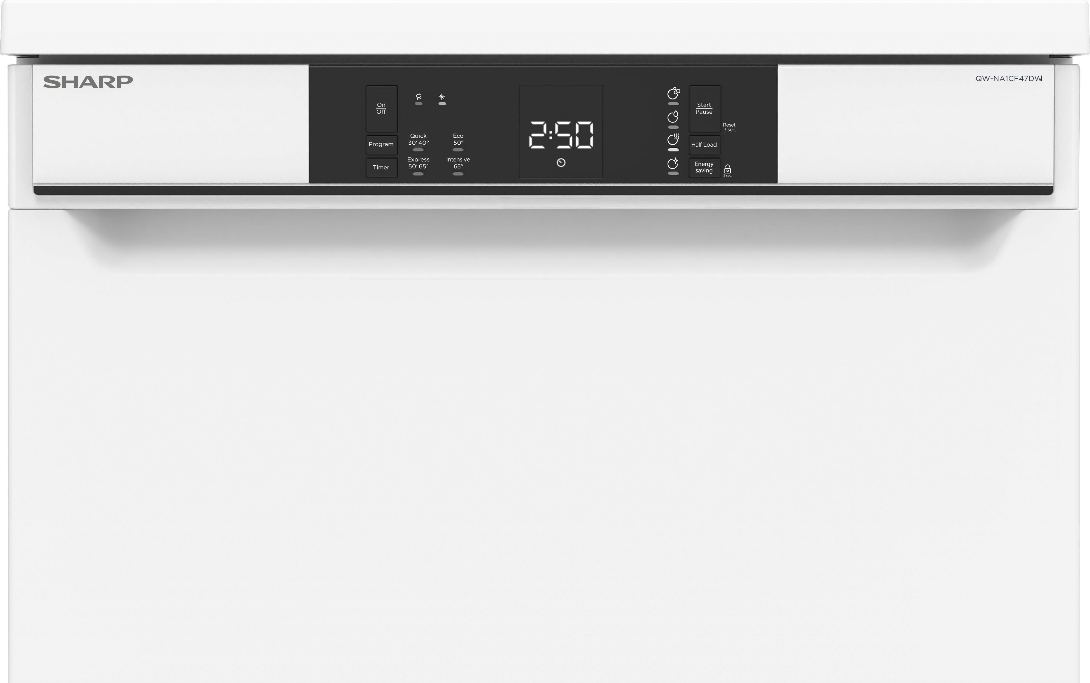Sharp Standgeschirrspüler, QW-NA1CF47DW-DE, 13 Maßgedecke