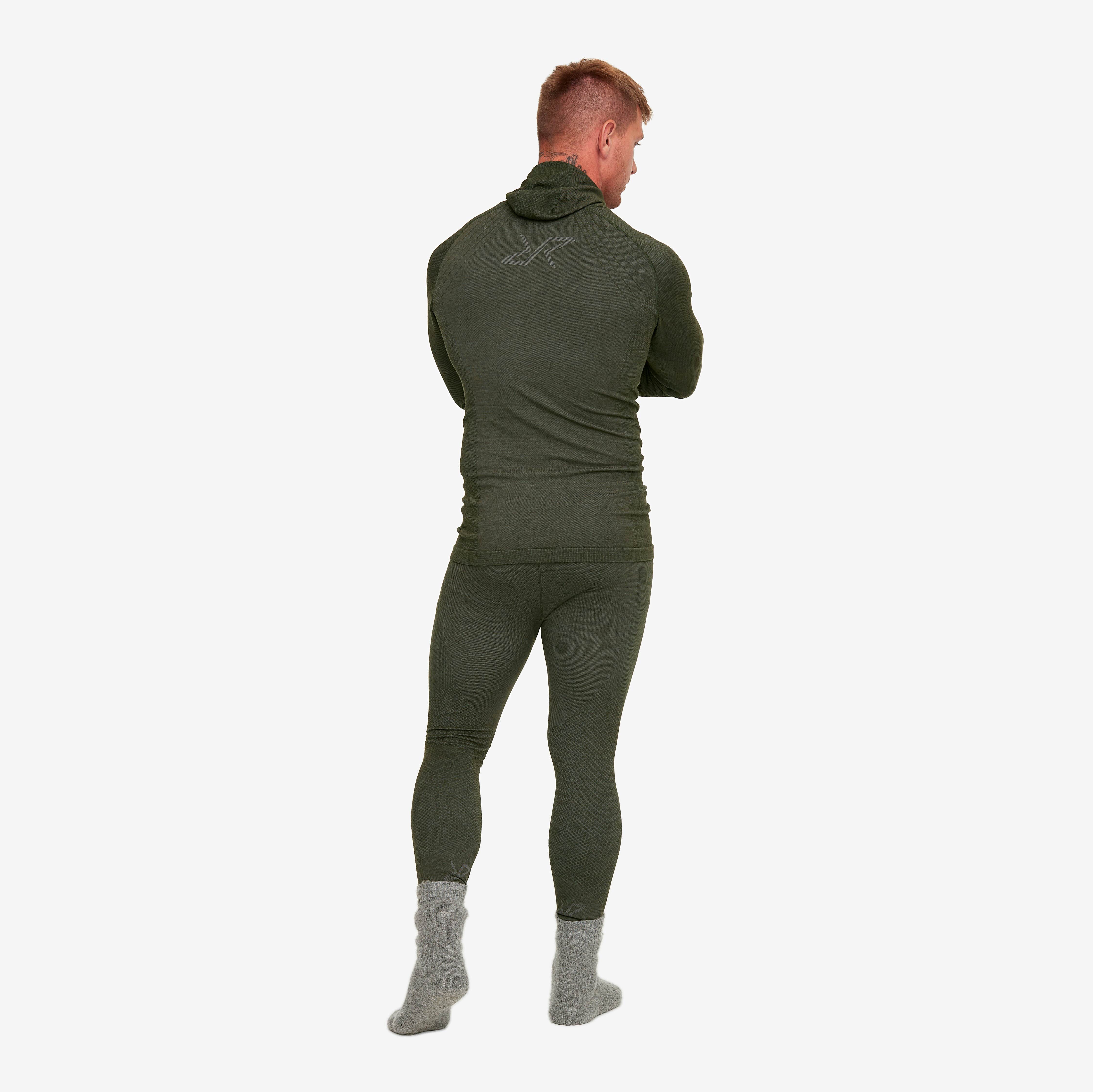Fuse Merino Base Layer Set Homme Forest Night