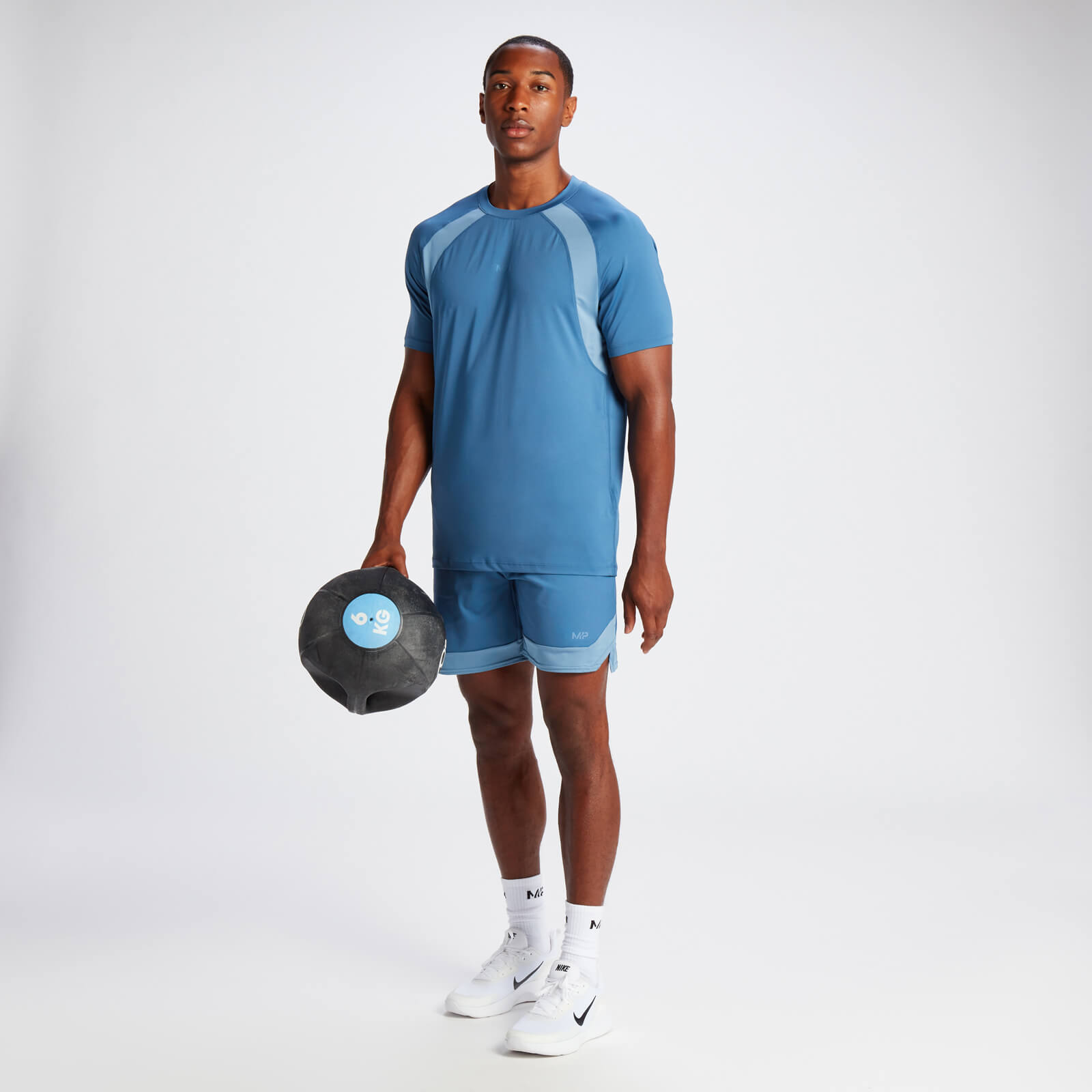 T-shirt MP Tempo pour hommes – Bleu indigo