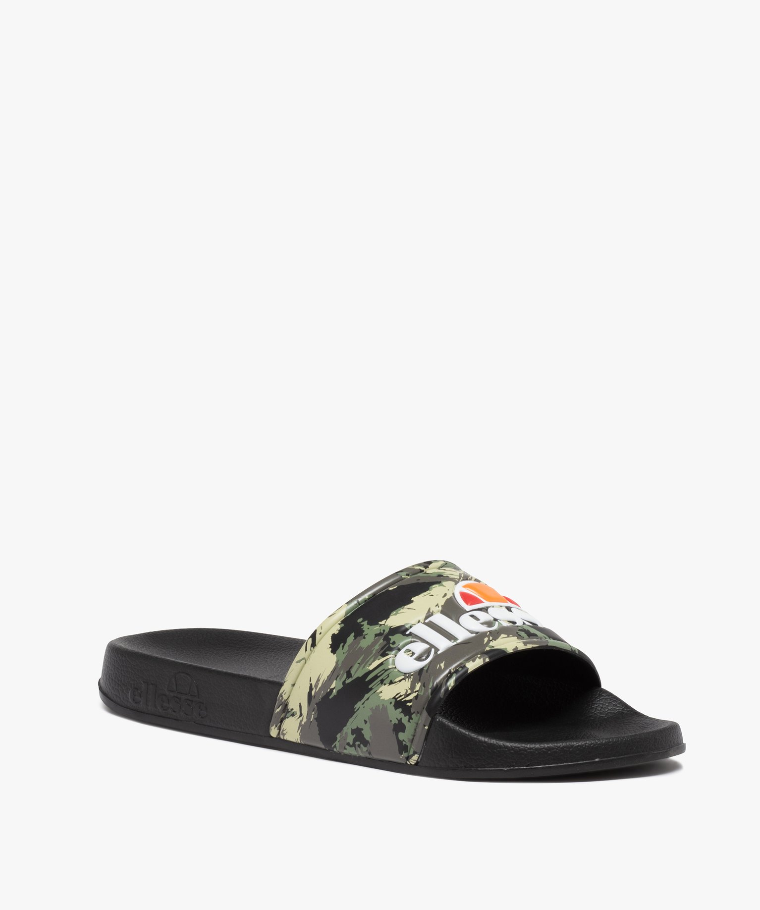Mules de piscine homme camouflage - Ellesse kaki | GEMO