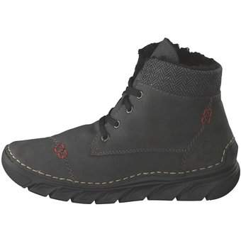 Rieker Schnür Boots in grau
