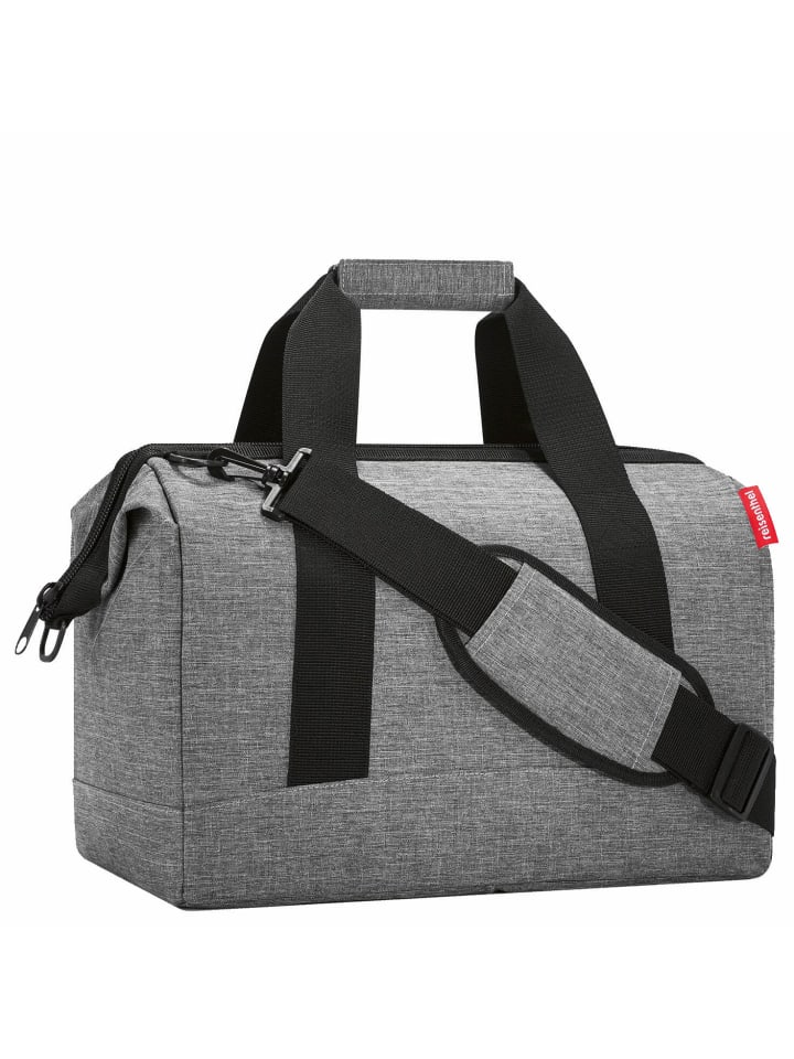 Reisenthel travelling allrounder M - Reisetasche 40 cm (twist blush) in twist silver günstig kaufen onesize