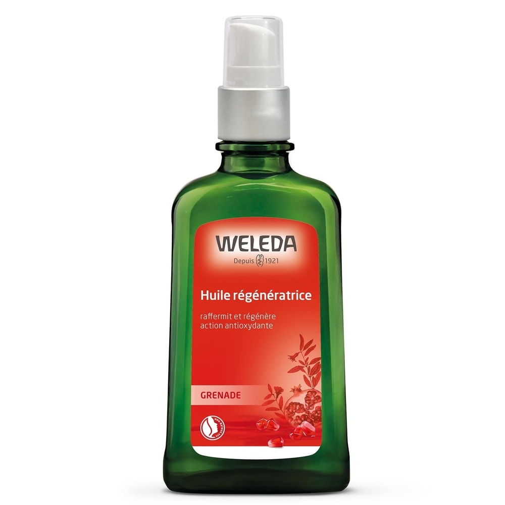 WELEDA Grenade Huile régénératrice - 100 ml (flacon pompe) Huiles