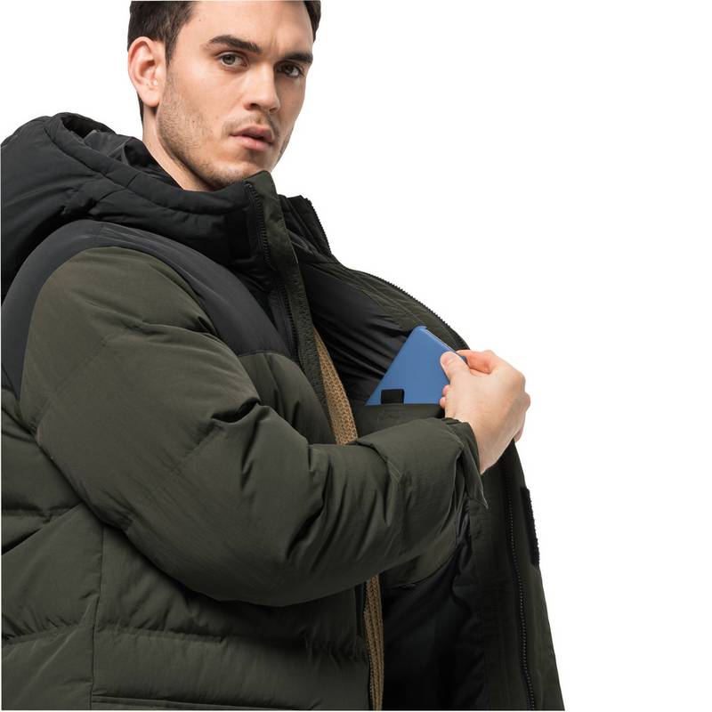 Jack Wolfskin ALEX LONG DOWN JKT M Parka Herren
