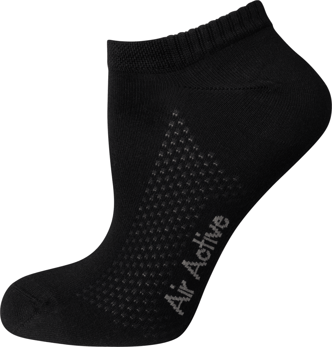 Sneaker Socken Bambus schwarz Gr. 39-42, 1 St