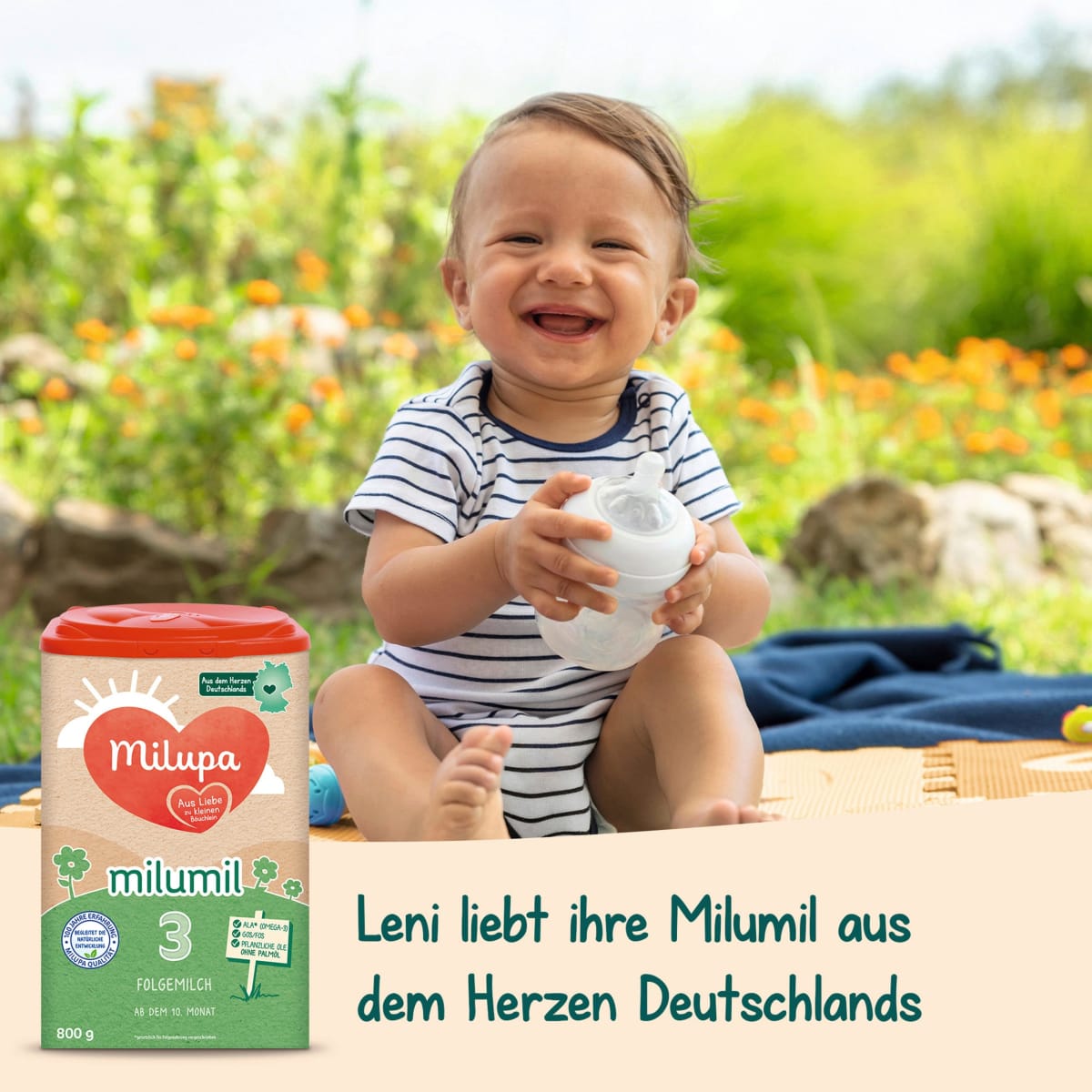 Folgemilch 3 Milumil ab dem 10. Monat, 0,8 kg