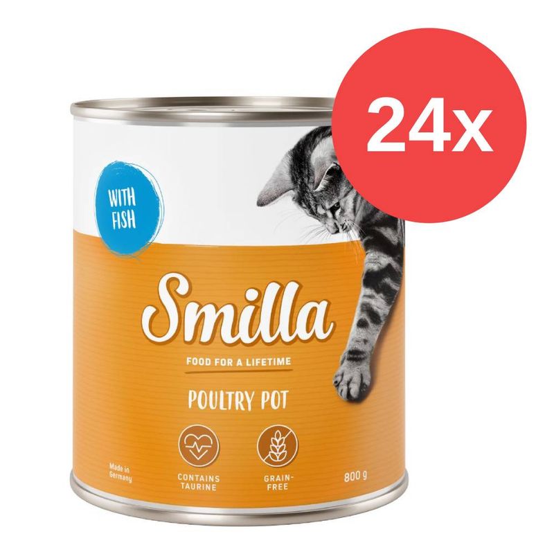Sparpaket Smilla Geflügeltöpfchen 24 x 800 g