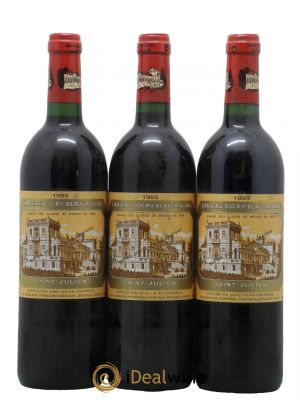 Château Ducru Beaucaillou 2ème Grand Cru Classé  1995 - Lot de 3 Bouteilles