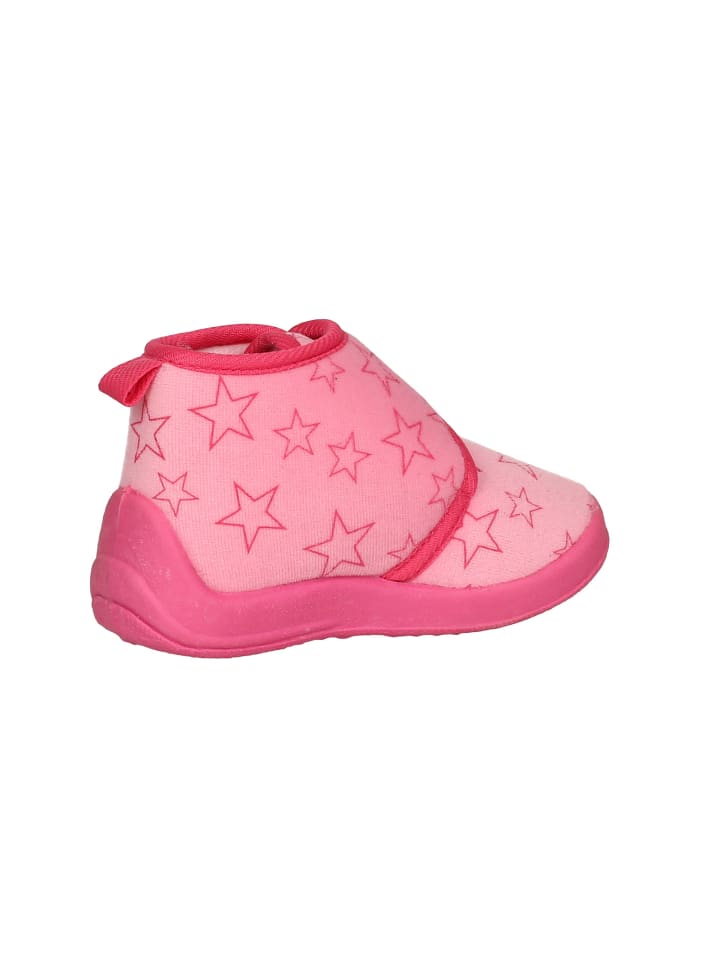 Playshoes Hausschuh Pastell in Rosa günstig kaufen