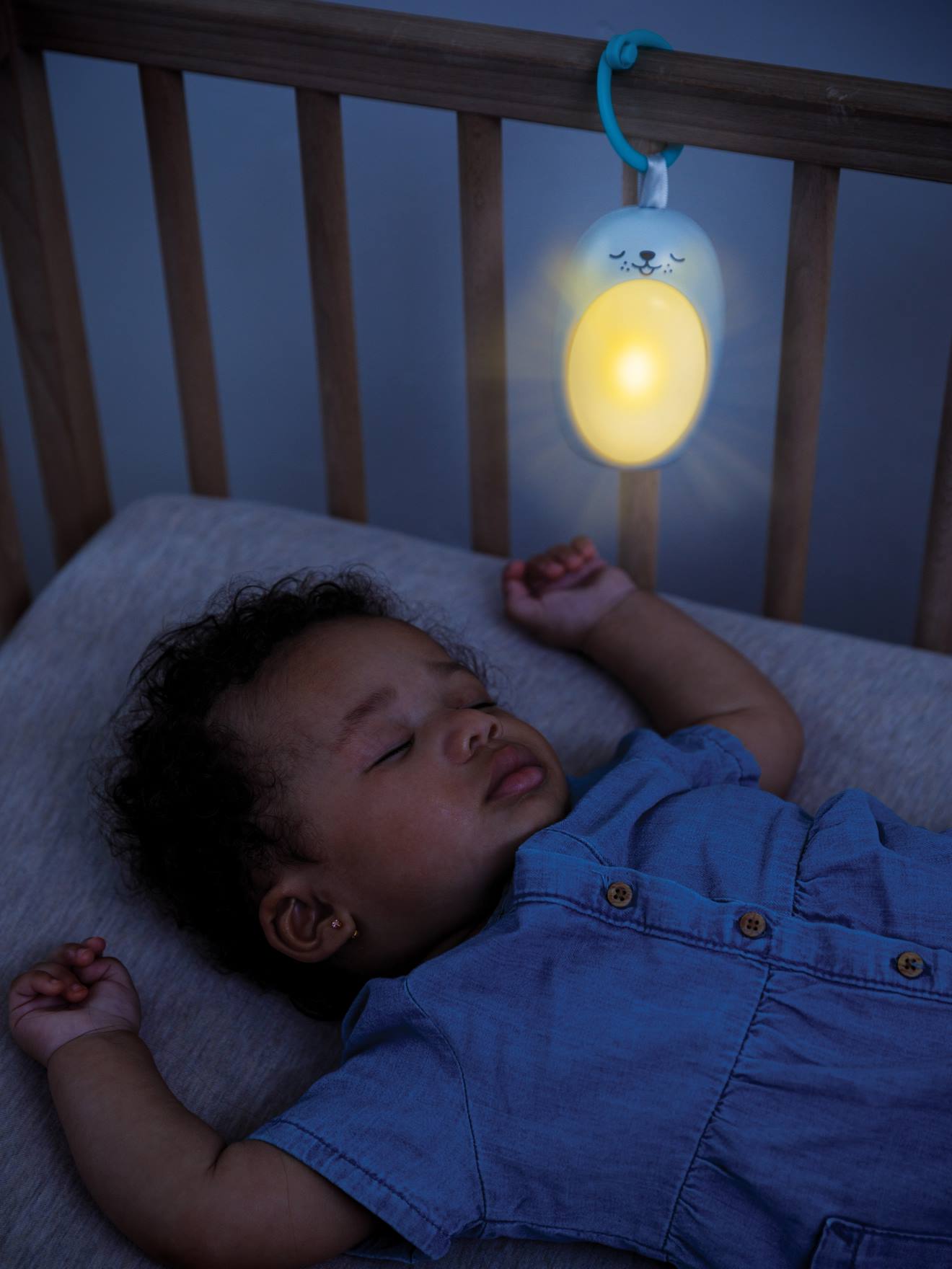 Veilleuse Bébé Otarie Douce Nuit 3 en 1