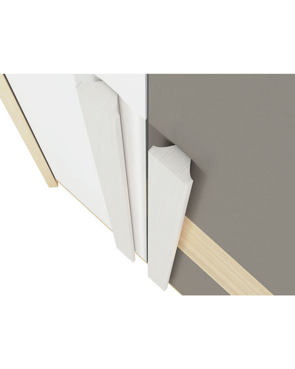 Eckschrank Drop Kleiderschrank 82x82cm 2-türig