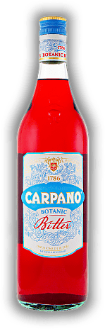 Carpano Botanic Bitter 1,0 Liter Carpano Botanic Bitter 1,0 Liter Ein vielschichtiger Bitter. 1	 Liter - Vol 18%
