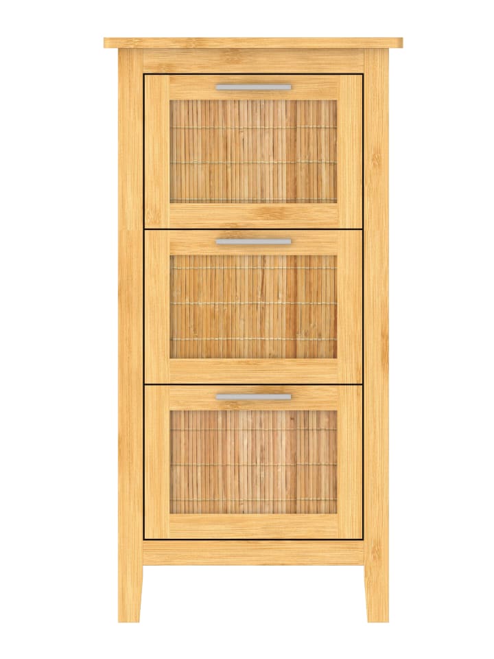 eisl since 1980 Bambus Badezimmer Unterschrank in Hellnatur - (H) 82 cm x (B) 31 cm günstig kaufen onesize