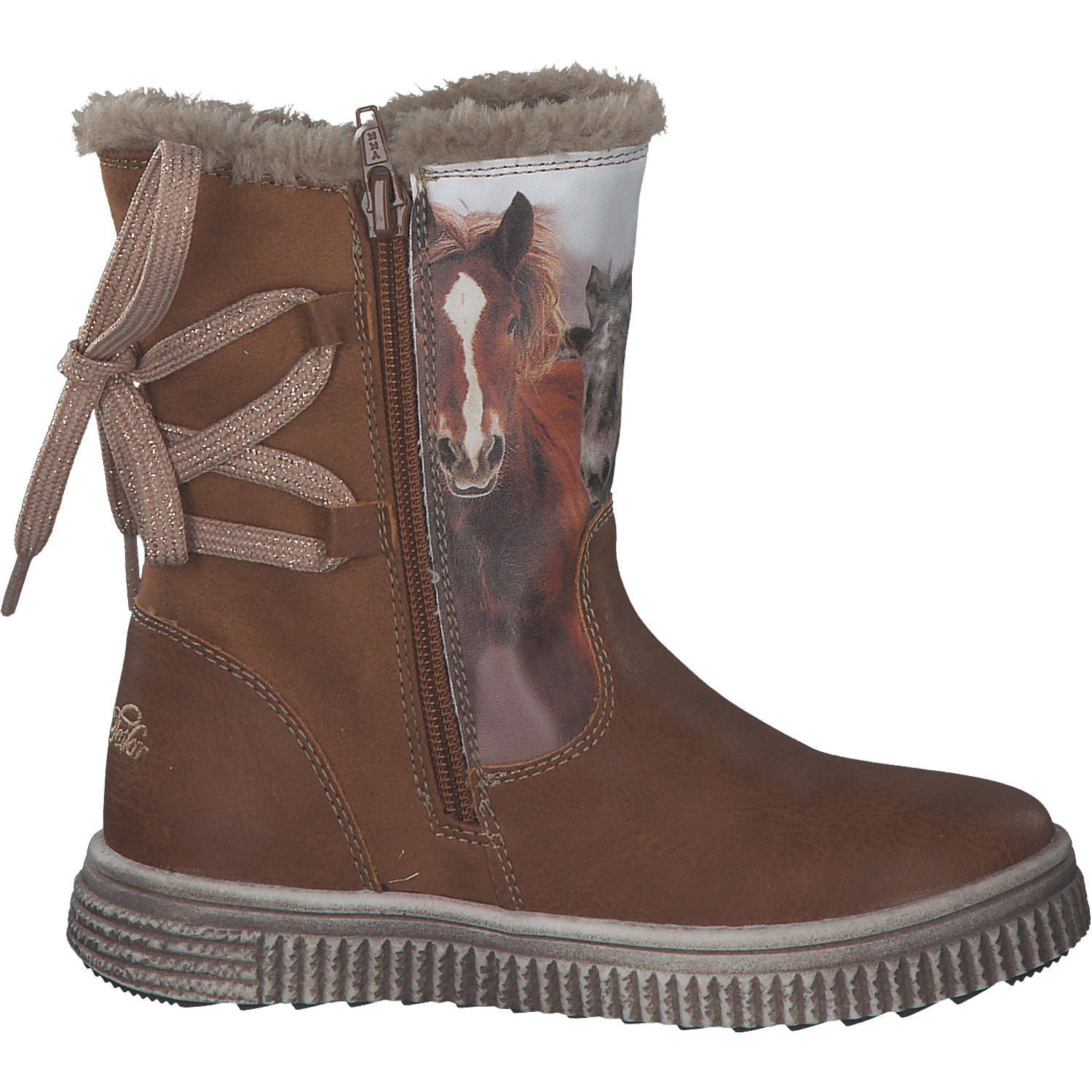 Tom Tailor 2174102, Stiefeletten (Kinder), Kinder, Braun