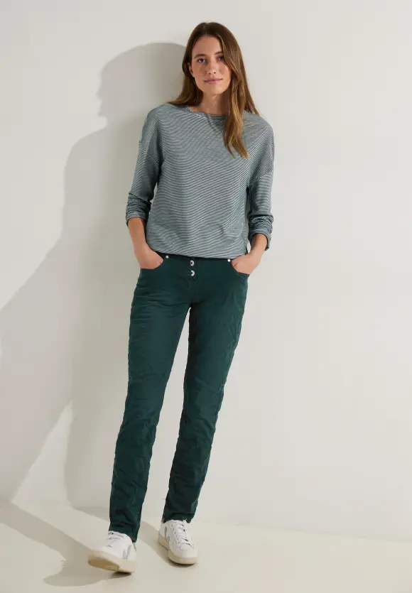 CECIL Loose Fit Hose mit Stretch