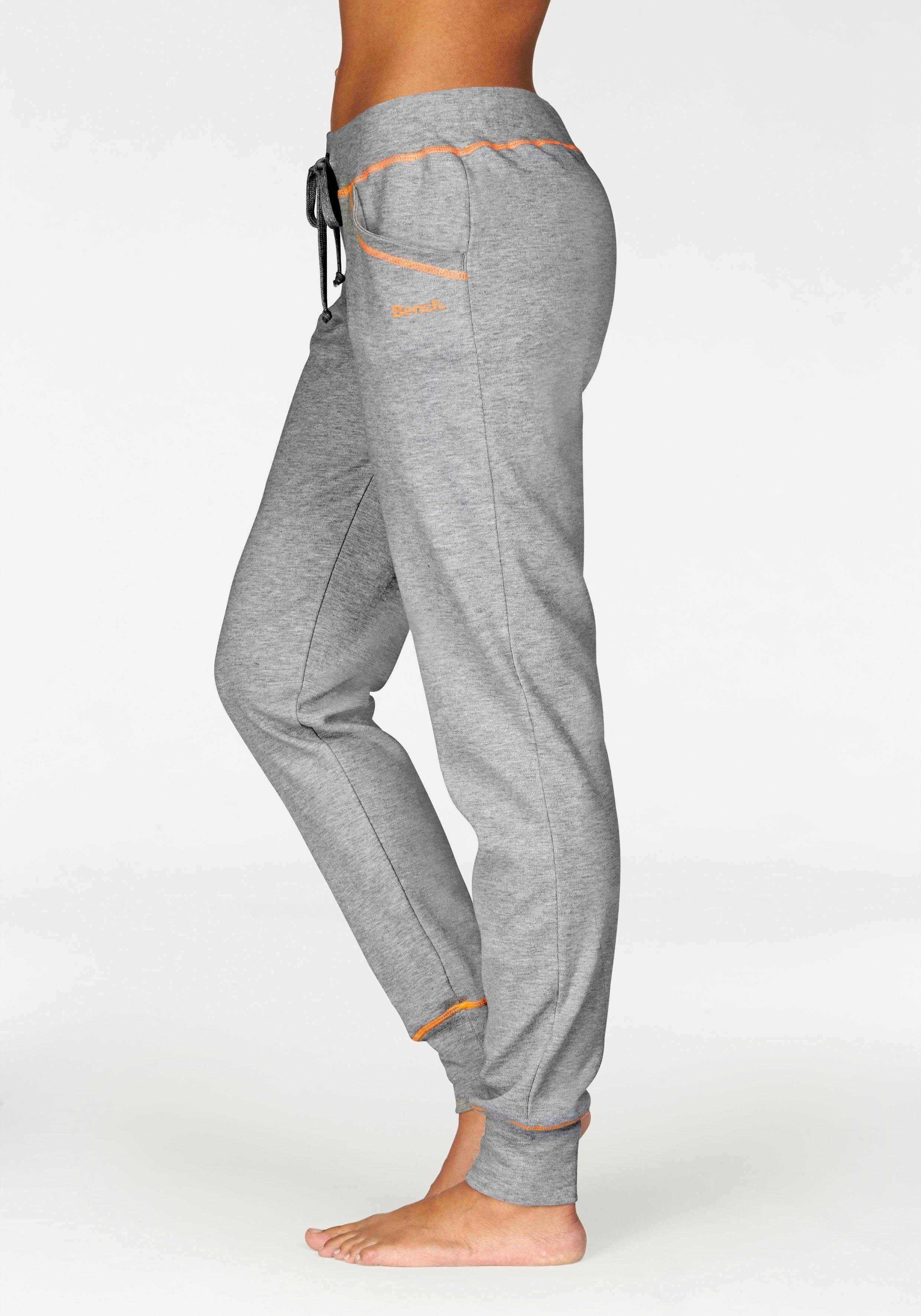 Bench. Loungewear Relaxhose mit kontrastfarbenen Nähten, Loungewear, Loungeanzug