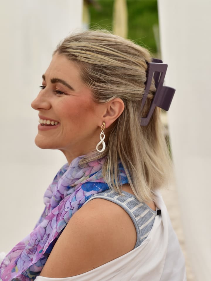 styleBREAKER Große Haarspange in Mauve günstig kaufen onesize