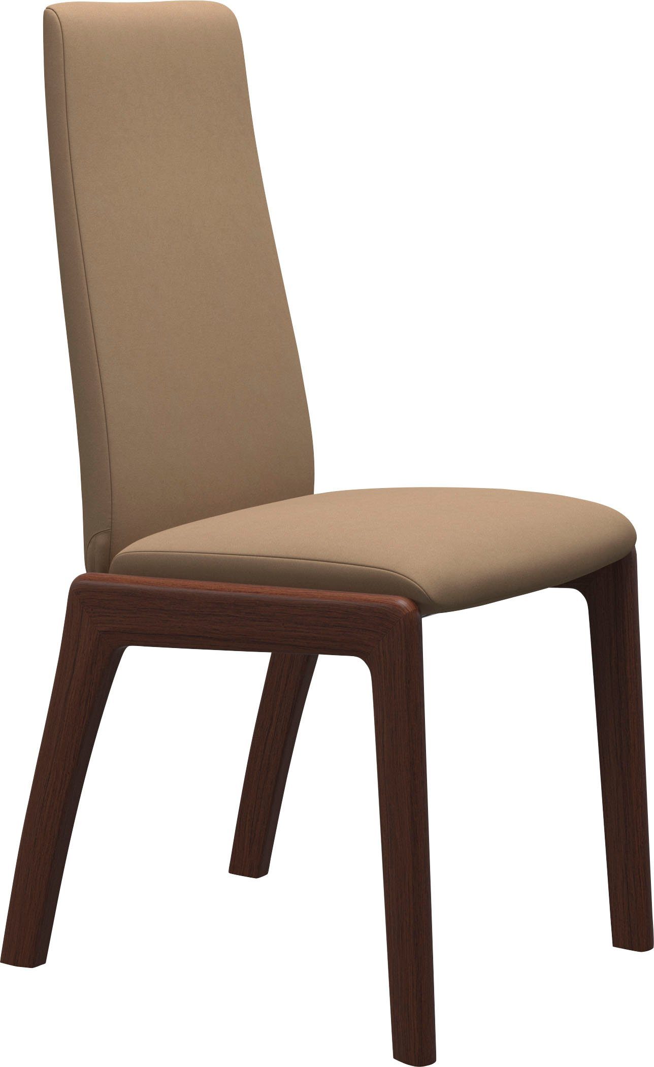 Stressless® Polsterstuhl Laurel, High Back, Größe M, mit abgerundeten Beinen in Walnuss