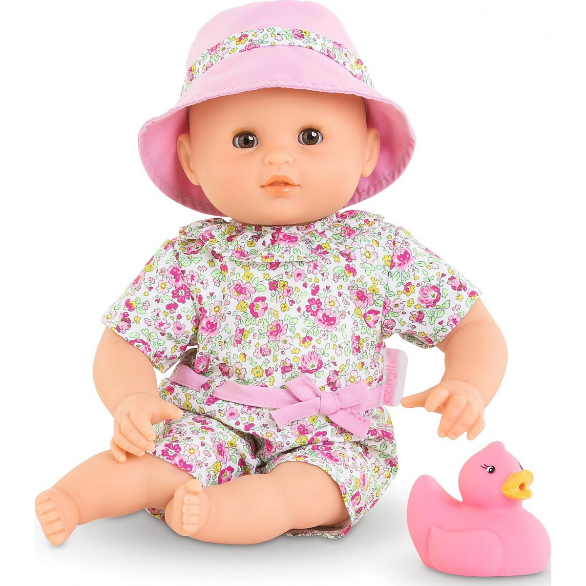 Corolle Mon Premier Poupon - Weichkörper-Badepuppe Badebaby Coralie, 30 cm