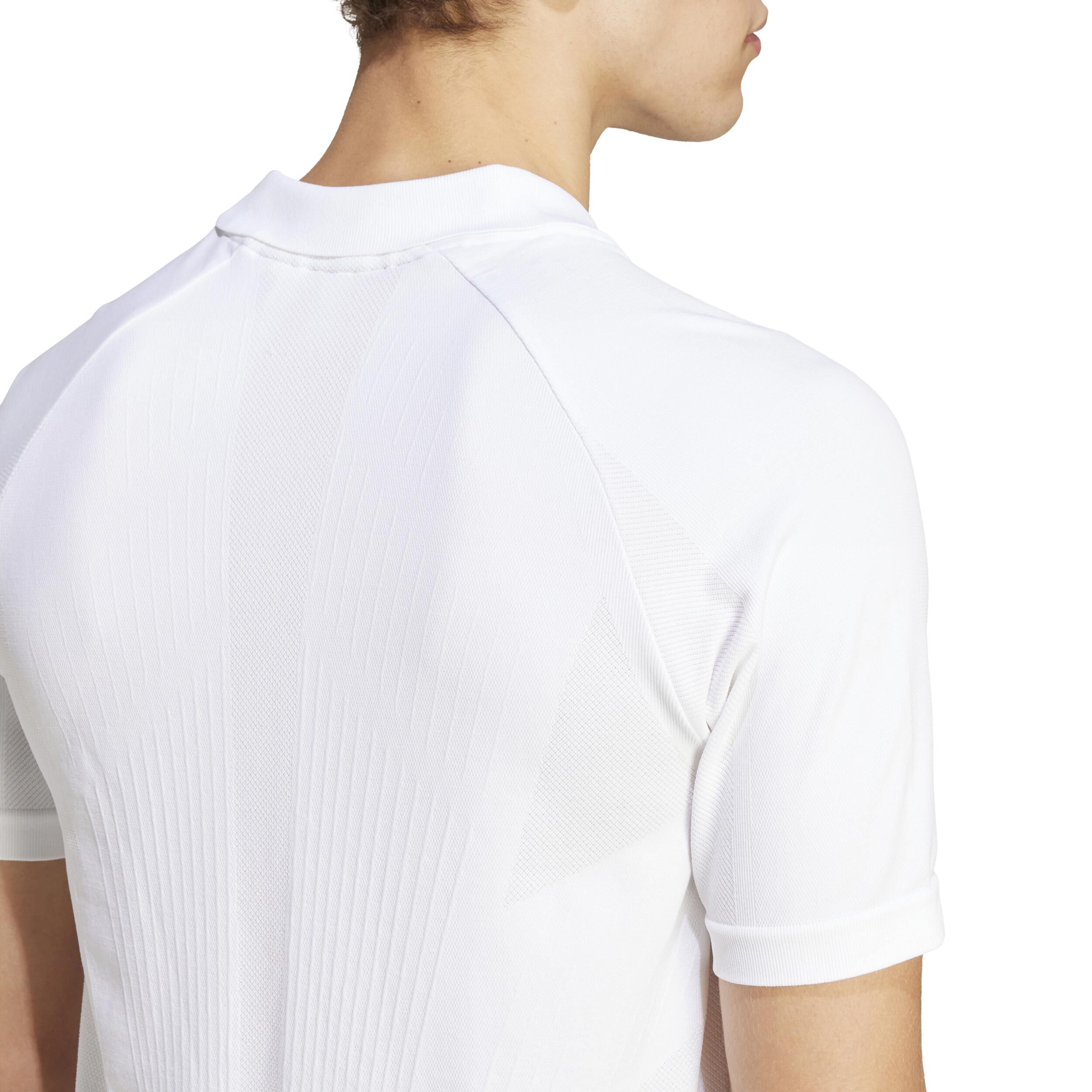 Seamless Pro Polo Herren - Weiß