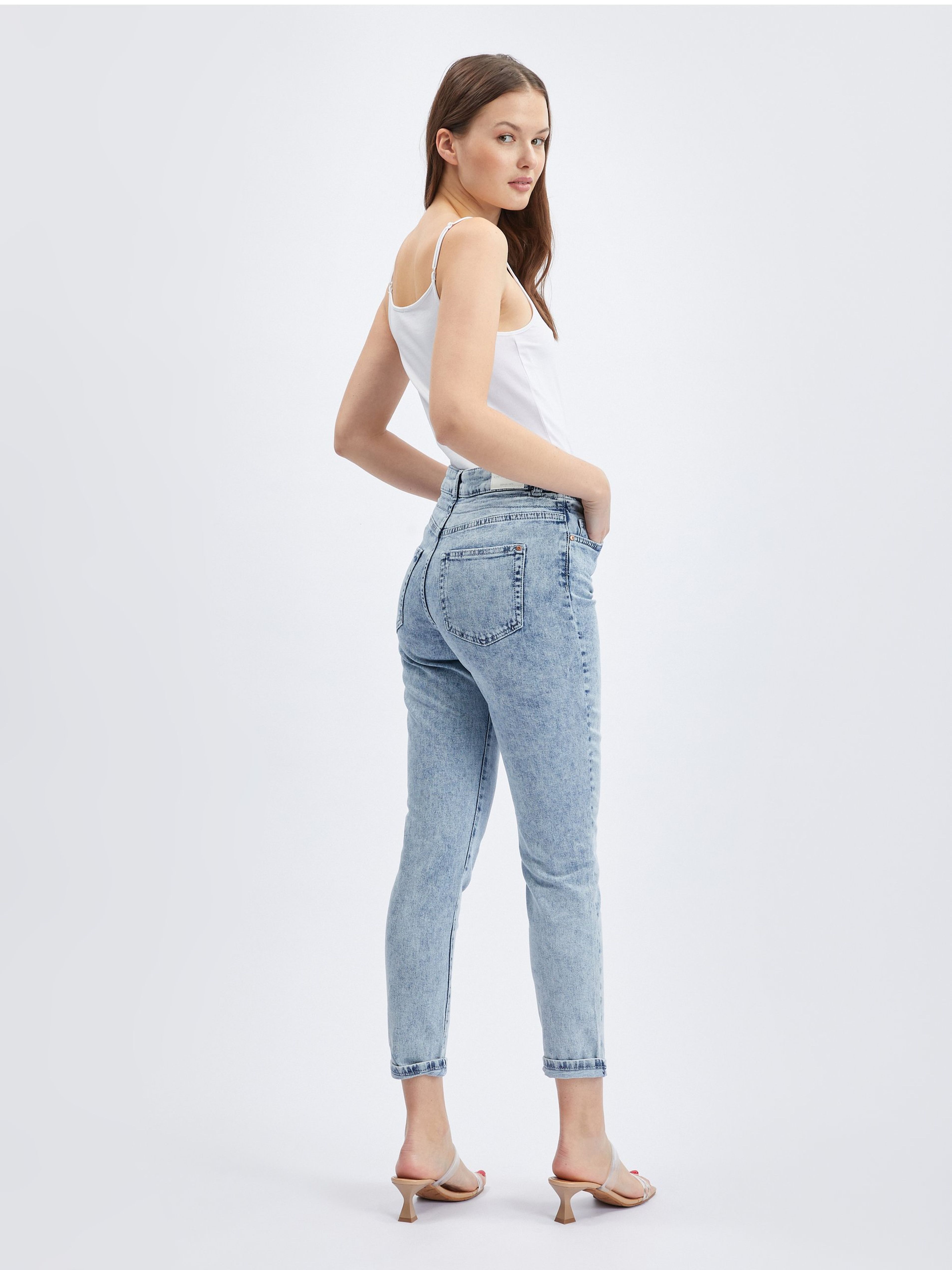 Hellblaue Slim Fit Jeans für Damen ORSAY