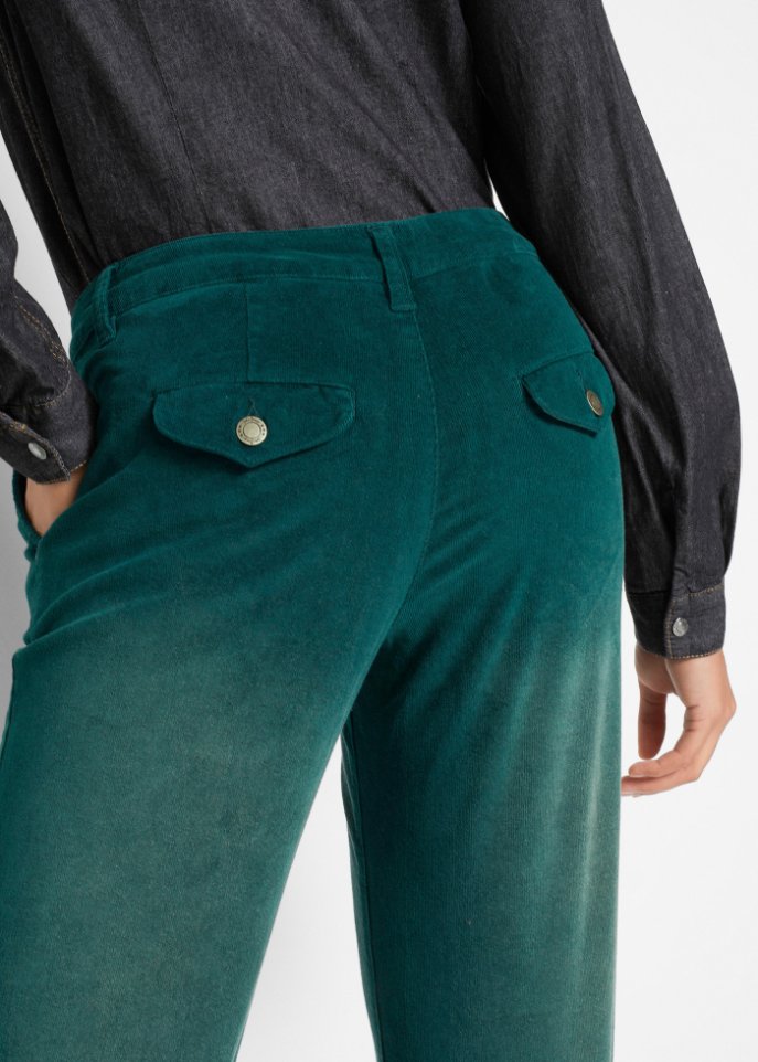 Stretch-Cordhose, Wide