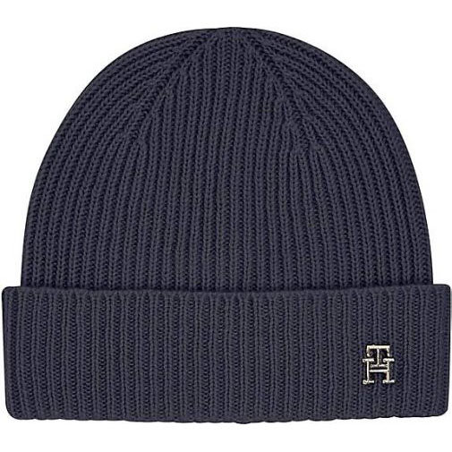 TOMMY HILFIGER Damen Kaschmirmütze CASHMERE CHIC BEANIE