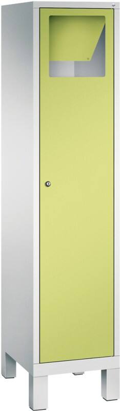 C P S 3000 Evolo Metall Schließfach 1 Türen Zylinderschloss 420 x 500 x 1.850 mm Lichtgrau 48070-210 S10124