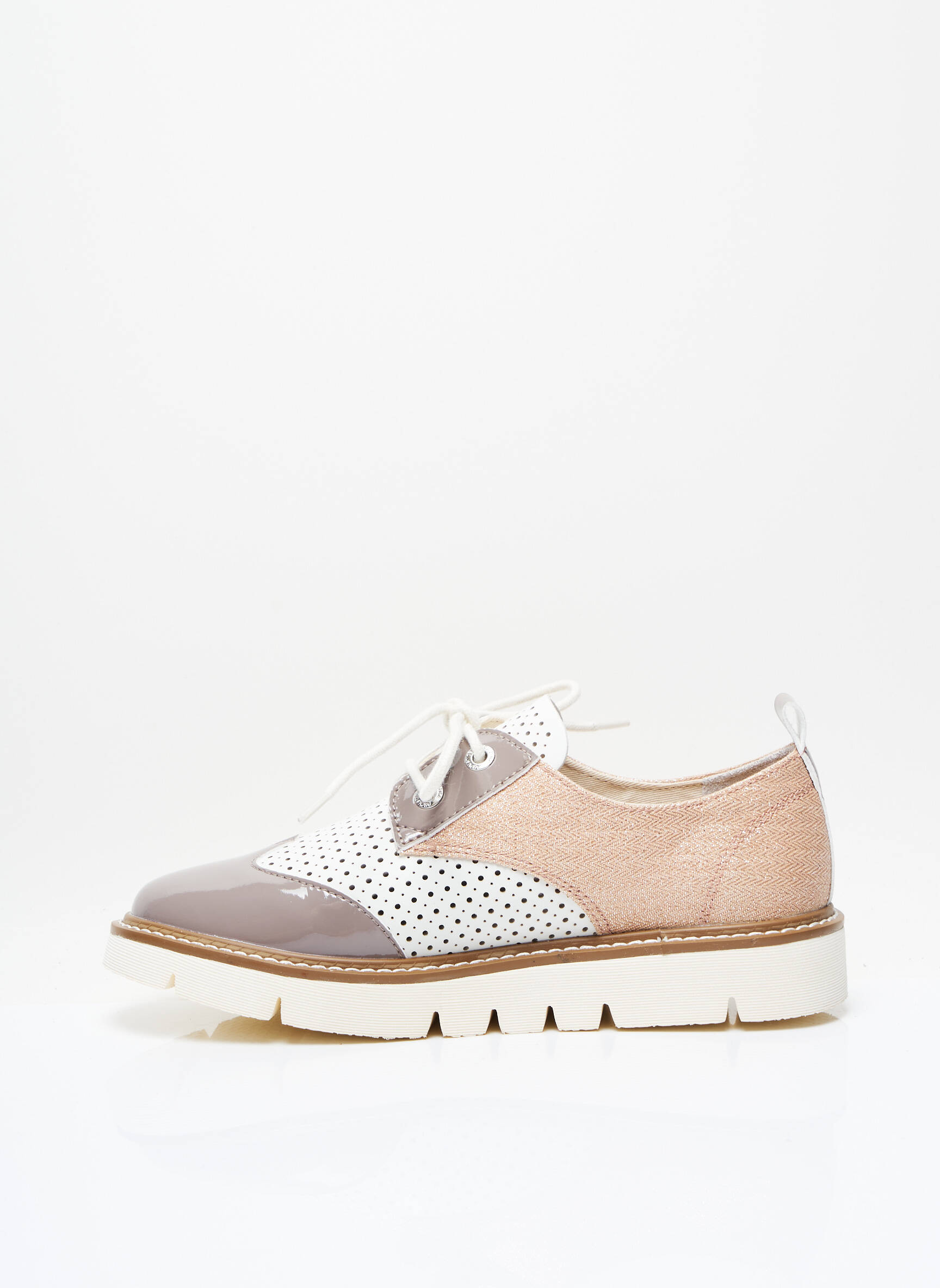 Armistice Derby Femme couleur gris
