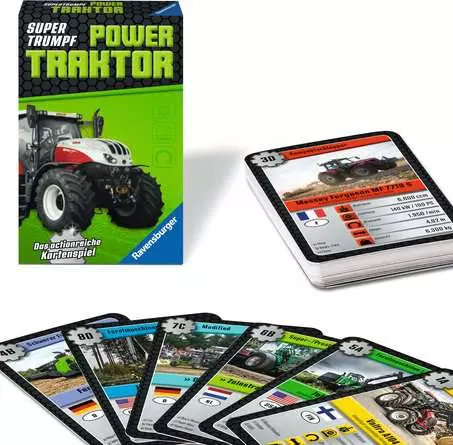 Power Traktor - Kartenspiel ab 7 Jahren