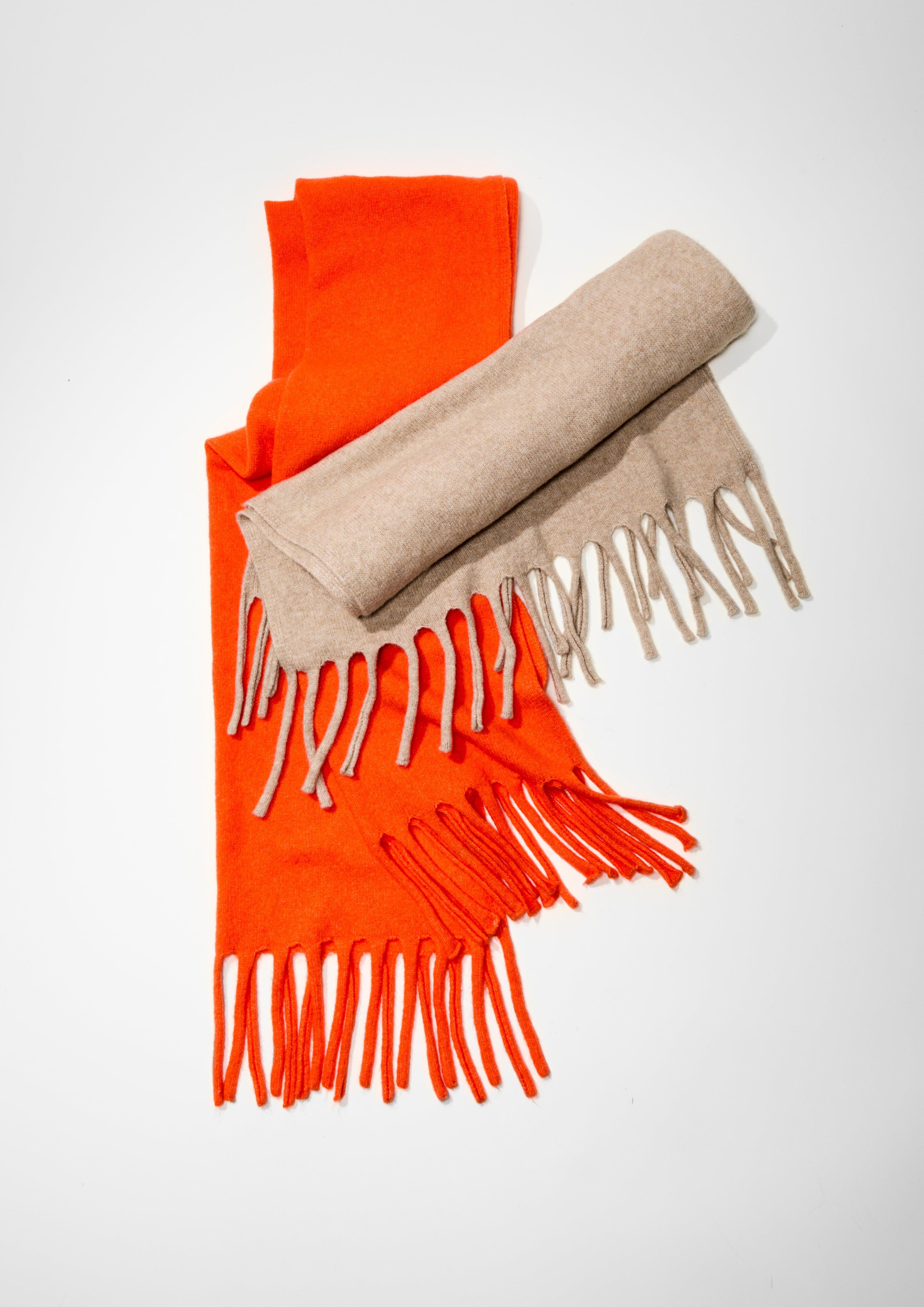 Strickschal aus Baumwollmix  2137859-2504