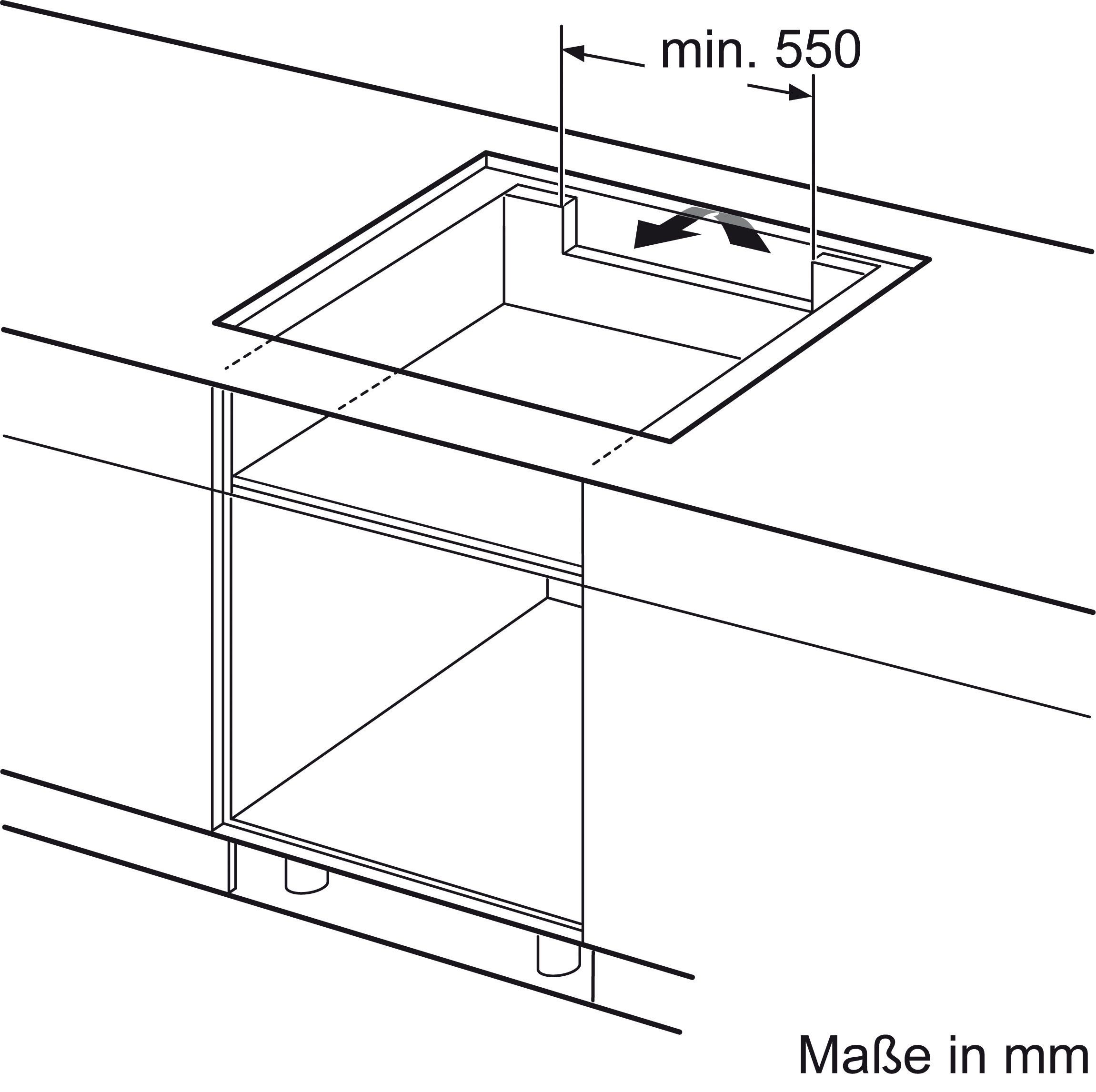 NEFF Flex-Induktions-Kochfeld von SCHOTT CERAN® N 70 T58BT20N0, mit TwistPad® Bedienung