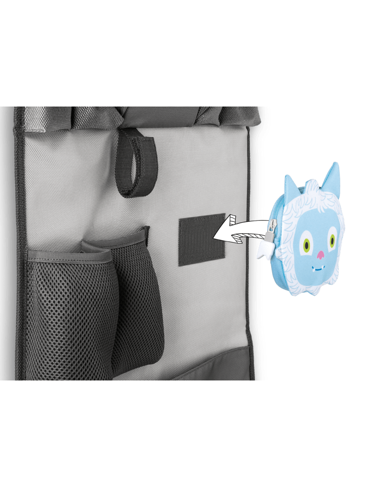 tonies Auto-Organizer Yeti mit Mini-Tasche in Grau ab 3 Jahre günstig kaufen onesize
