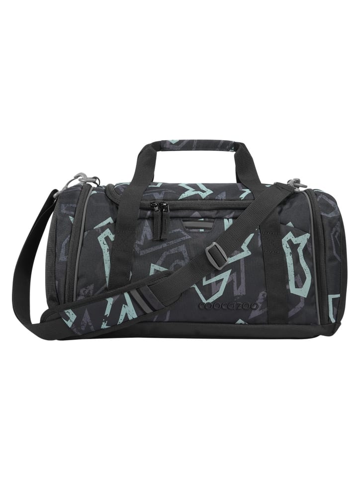 Coocazoo Schulrucksack-Set „Reflective Graffiti“, 3-teilig in Schwarz günstig kaufen onesize