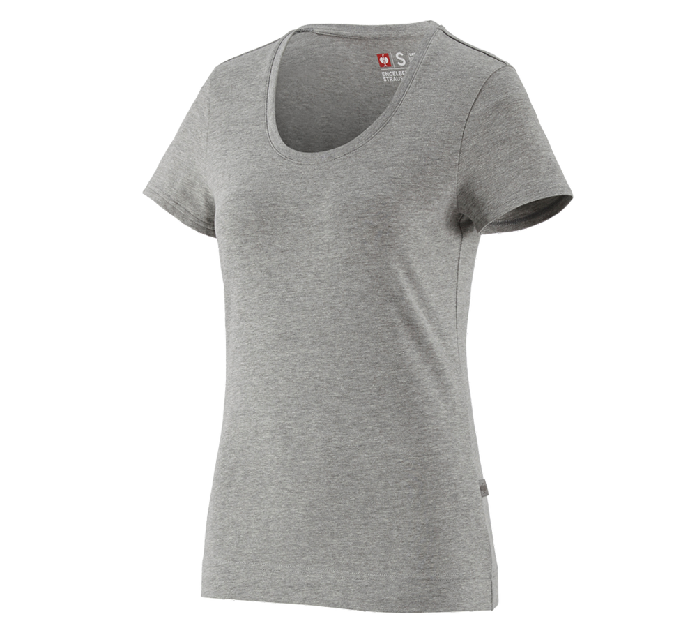 e.s. T-Shirt cotton stretch, Damen