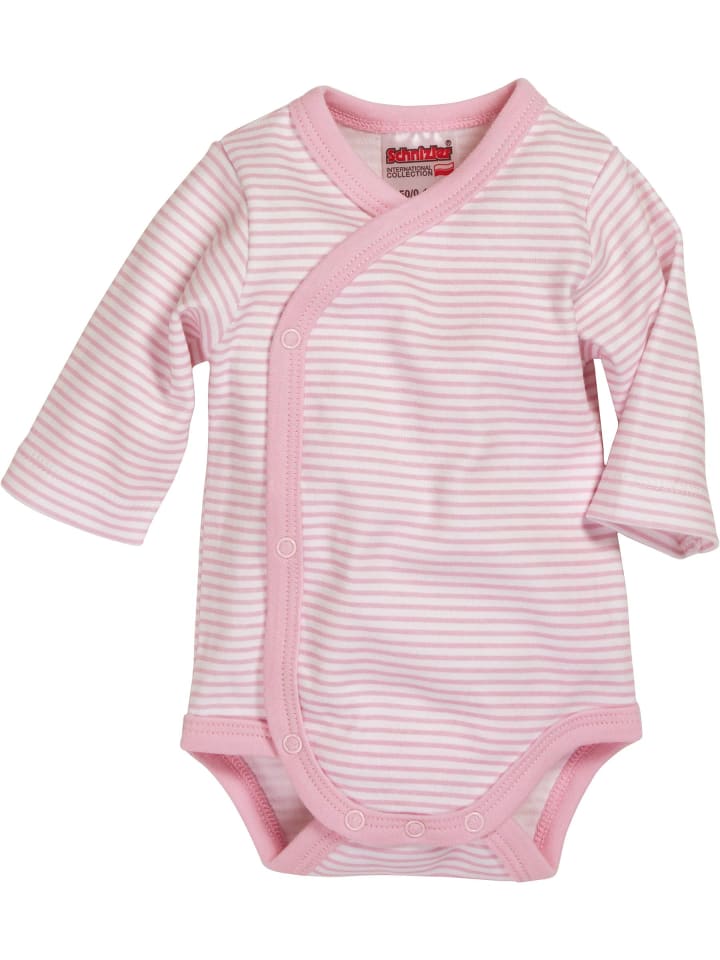 Schnizler Wickel-Body 1/1-Arm 2er Pack Wal in Rosa günstig kaufen