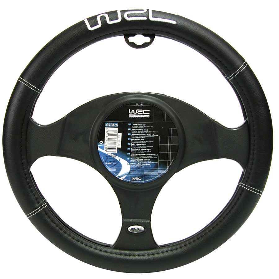 Lenkradhülle von WRC, schwarz/silber, 1 Stück - ATU