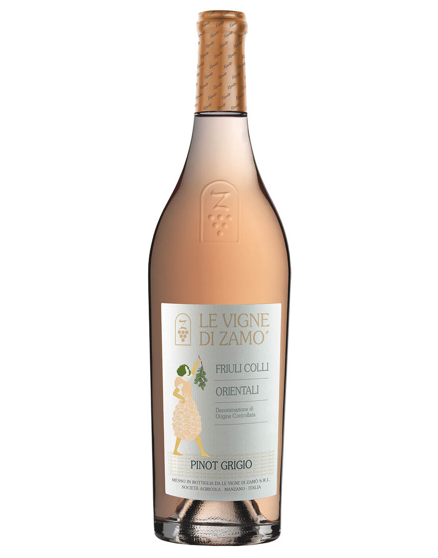 Friuli Colli Orientali DOC Pinot Grigio Ramato 2022 Le Vigne di Zamò 0,75 ℓ