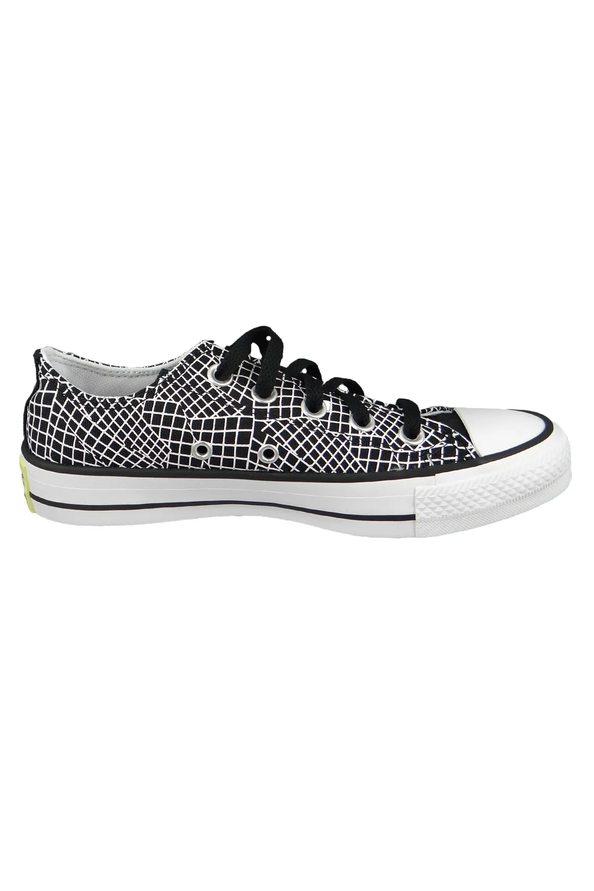 converse  Damen Low Sneaker Chuck Taylor All Star Topograhic OX 170123C Schwarz Black LT Zitron Textil