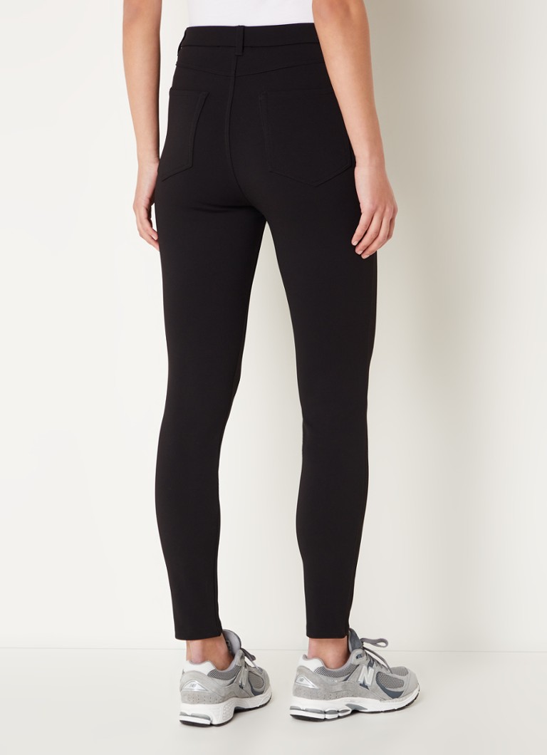 Pantaloni skinny a vita alta Vanilia con tasche laterali