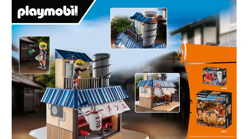 PLAYMOBIL 70668 - Naruto - Ichiraku Ramen Shop